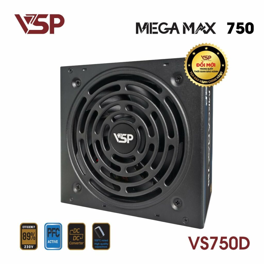 Nguồn VSP Megamax V750D 750w