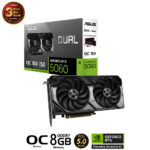 VGA ASUS Dual RTX5060 8GB GDDR7 OC (DUAL-RTX5060-O8G) thumbnail